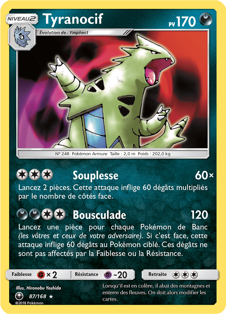 Tyranocif - SL Tempête Céleste - 087 - Holographique rare