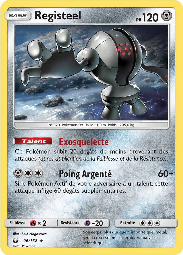Registeel - SL Tempête Céleste - 096 - Rare