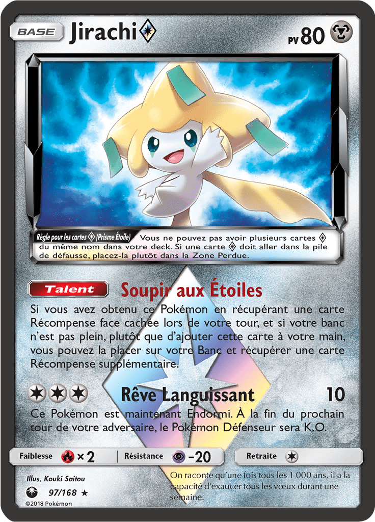 Jirachi - SL Tempête Céleste - 097 - Prisme Étoile