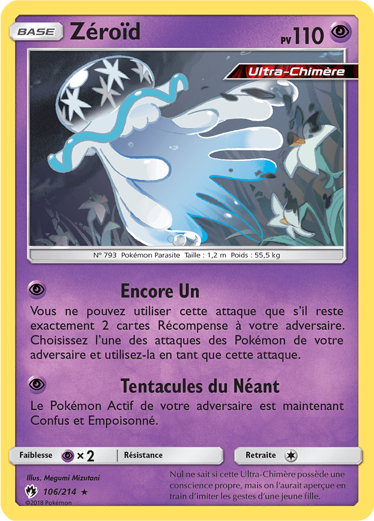 Zéroïd - SL Tonnerre Perdu - 106 - Holographique rare