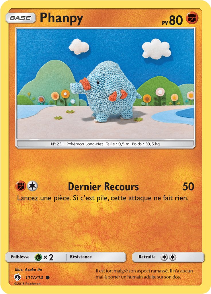 Phanpy - SL Tonnerre Perdu - 111 - Commune