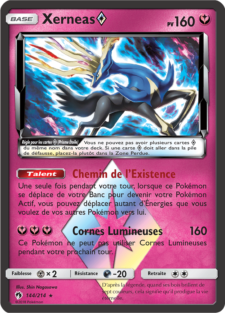 Xerneas - SL Tonnerre Perdu - 144 - Prisme Étoile