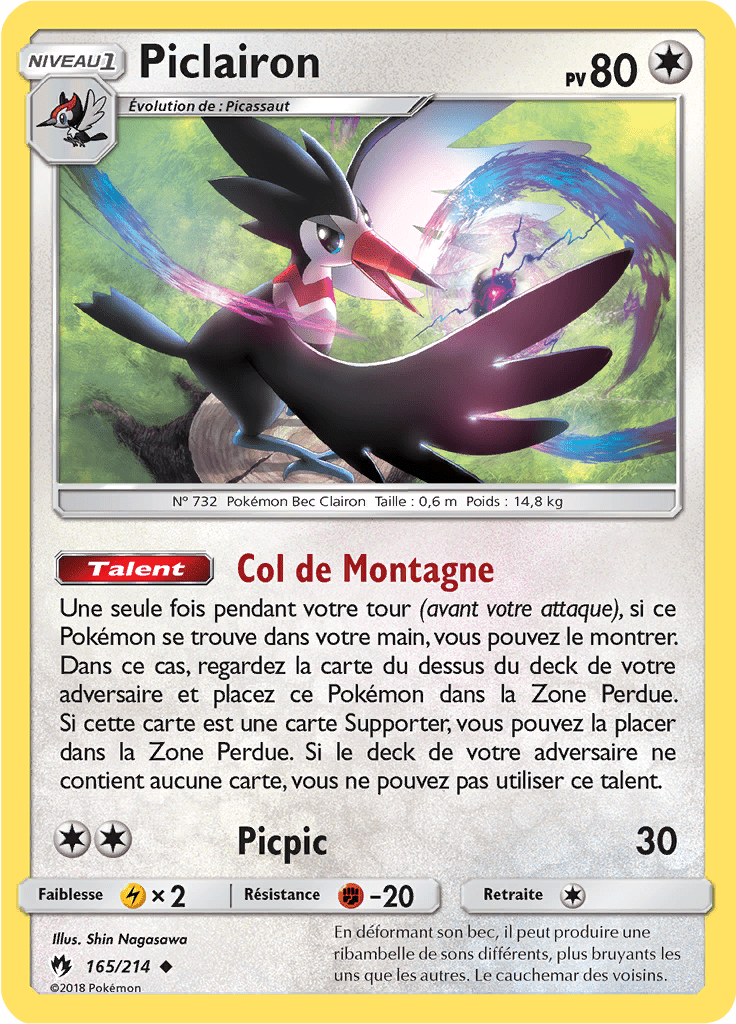 Piclairon - SL Tonnerre Perdu - 165 - Peu commune