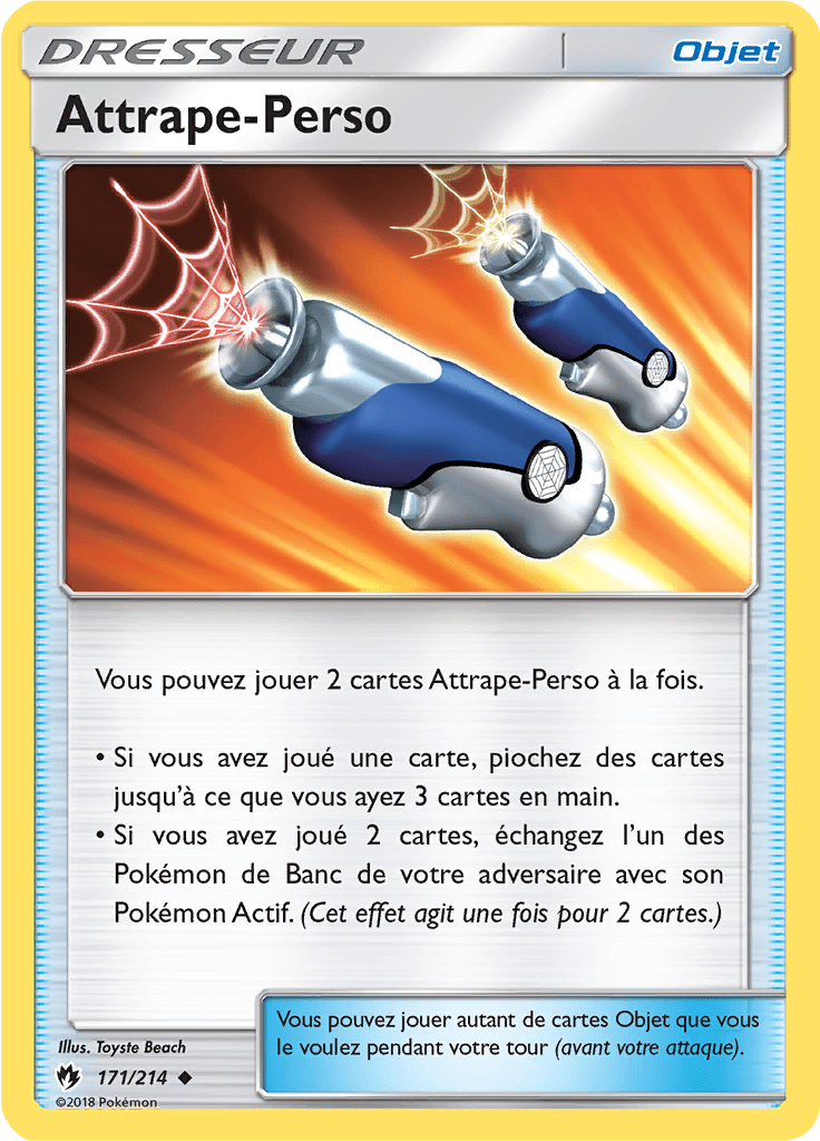 Attrape-Perso - SL Tonnerre Perdu - 171 - Peu commune