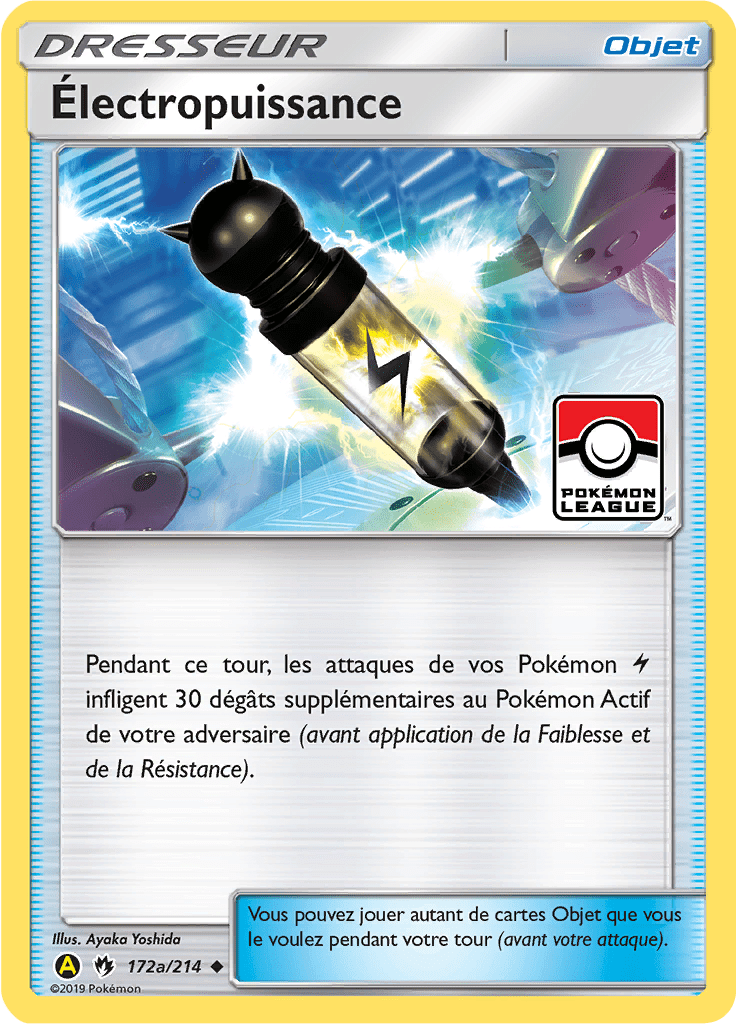 Électropuissance - SL Tonnerre Perdu - 172a - Carte alternative