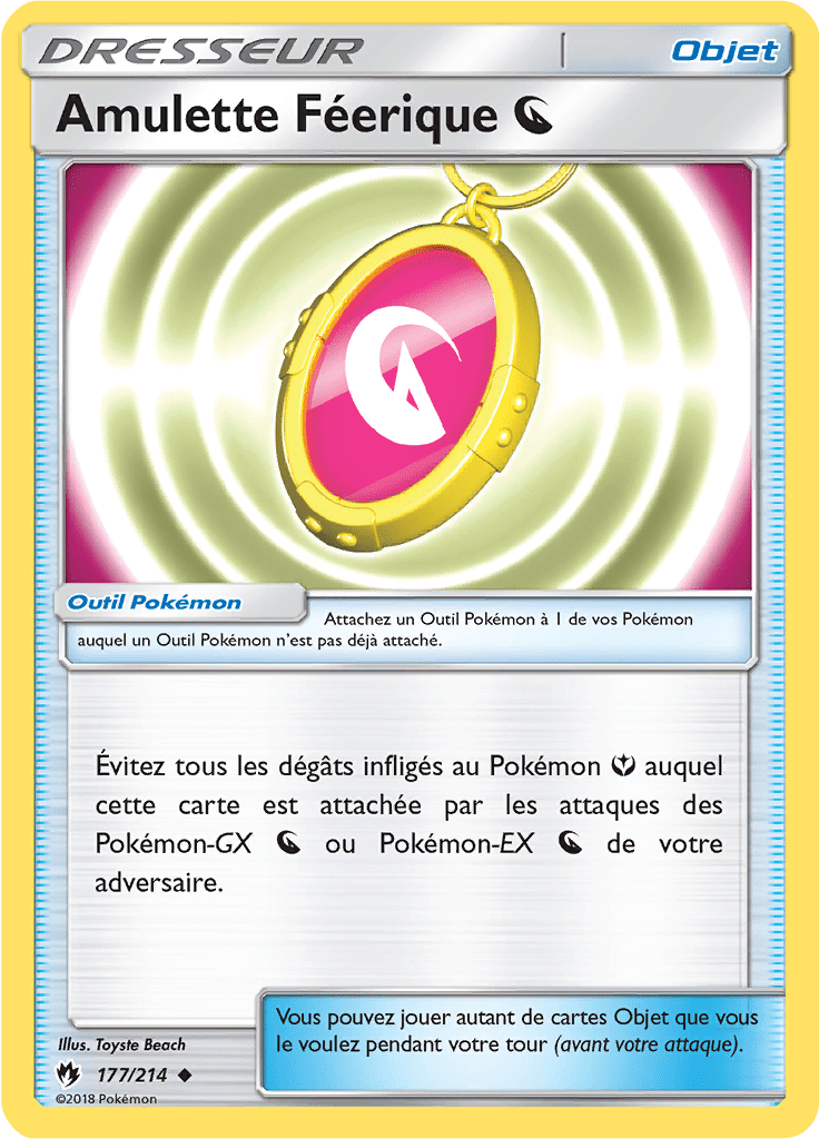 Amulette Féerique Dragon - SL Tonnerre Perdu - 177 - Peu commune