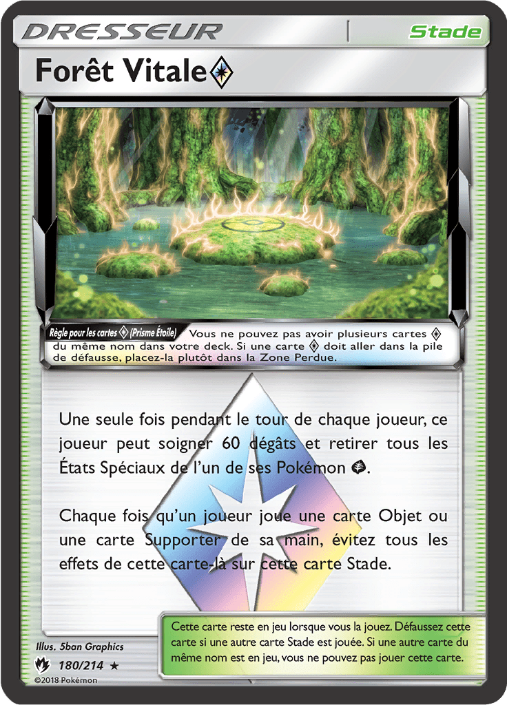 Forêt Vitale - SL Tonnerre Perdu - 180 - Prisme Étoile