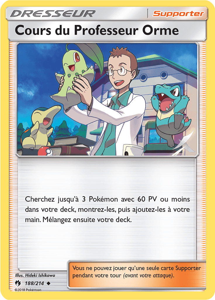 Cours du Professeur Orme - SL Tonnerre Perdu - 188 - Peu commune