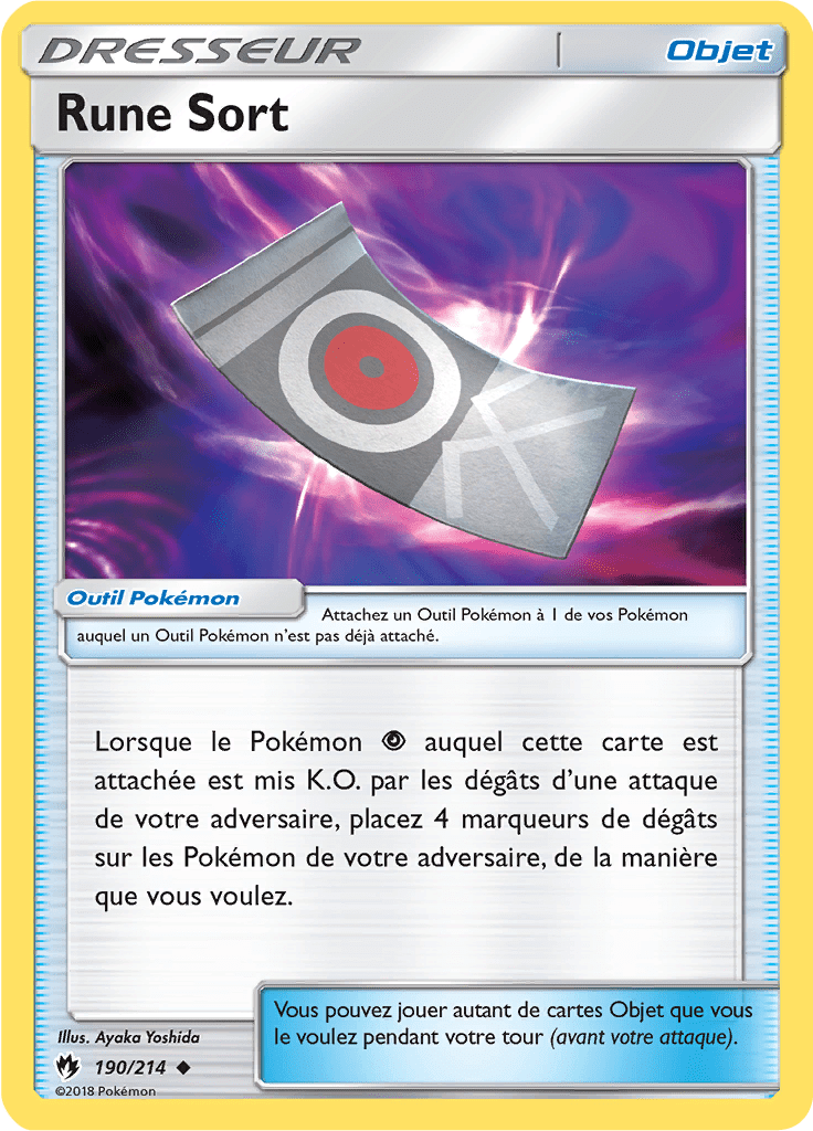 Rune Sort - SL Tonnerre Perdu - 190 - Peu commune