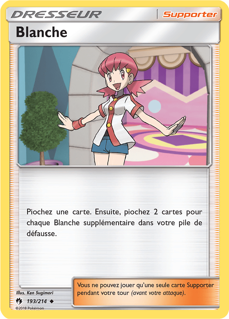 Blanche - SL Tonnerre Perdu - 193 - Peu commune