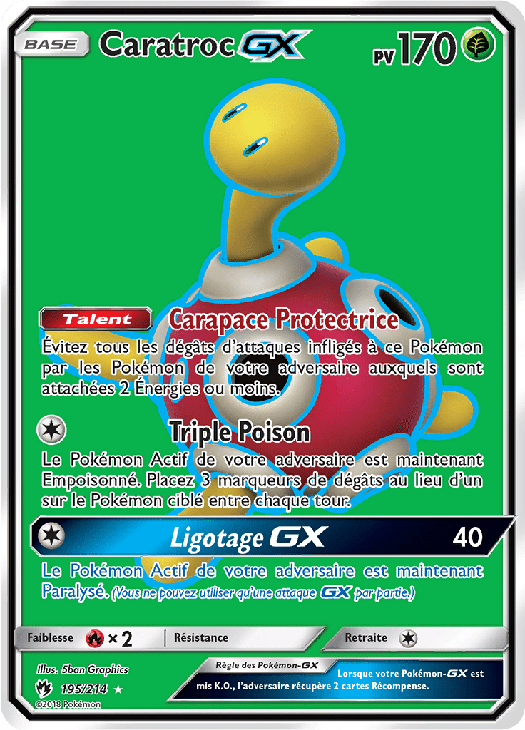 Caratroc GX - SL Tonnerre Perdu - 195 - GX Full Art