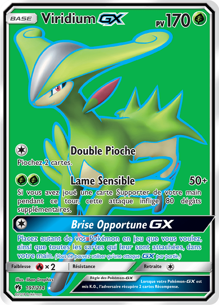 Viridium - SL Tonnerre Perdu - 197 - GX Full Art