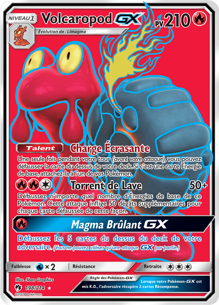 Volcaropod GX - SL Tonnerre Perdu - 198 - GX Full Art