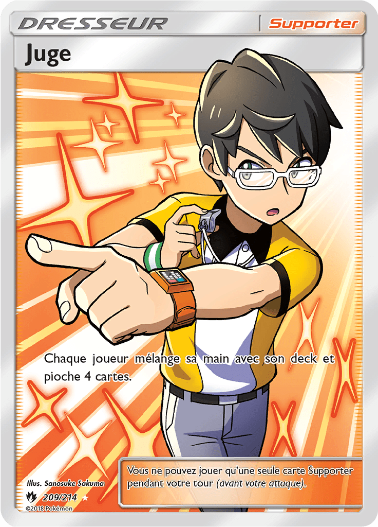 Juge - SL Tonnerre Perdu - 209 - Trainer Full Art