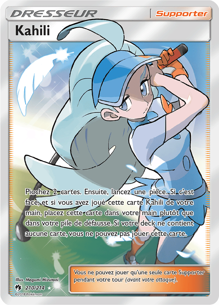 Kahili - SL Tonnerre Perdu - 210 - Trainer Full Art