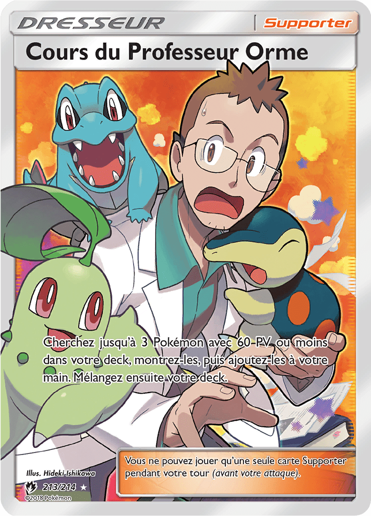 Cours du Professeur Orme - SL Tonnerre Perdu - 213 - Trainer Full Art