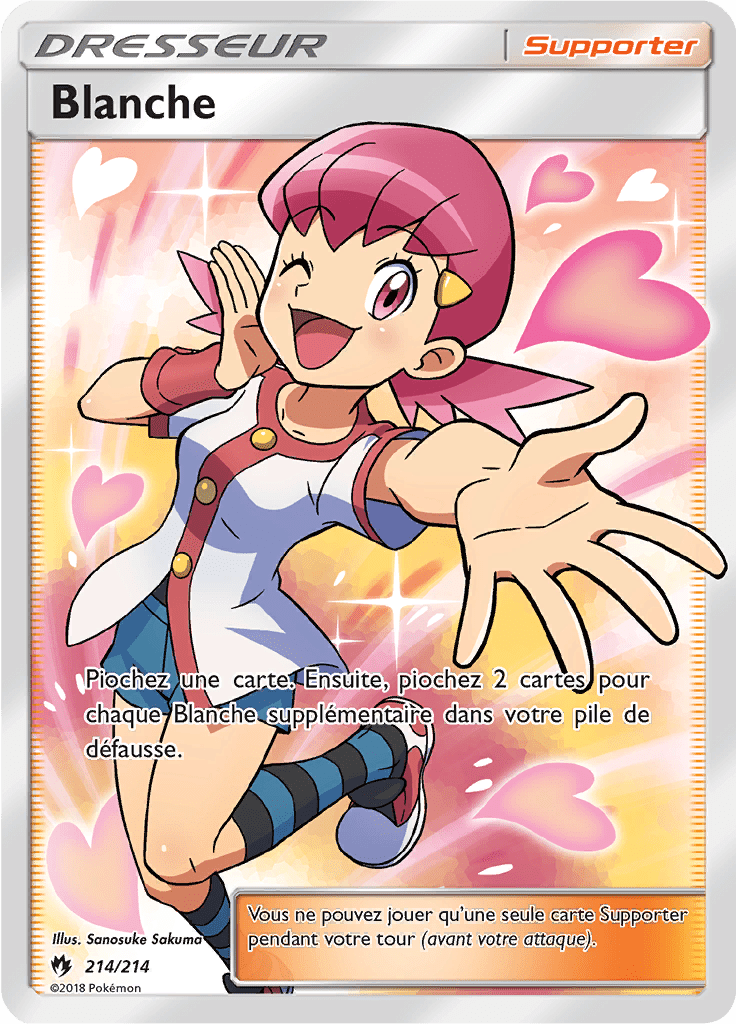 Blanche - SL Tonnerre Perdu - 214 - Trainer Full Art