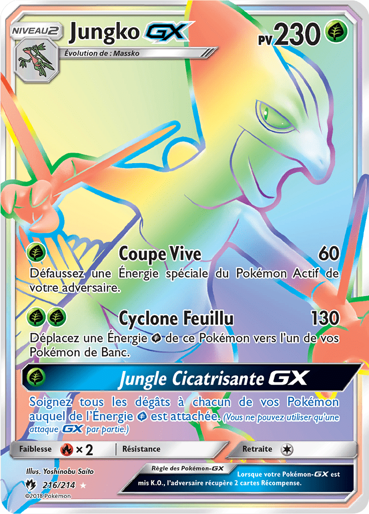Jungko - SL Tonnerre Perdu - 216 - Arc-en-ciel rare