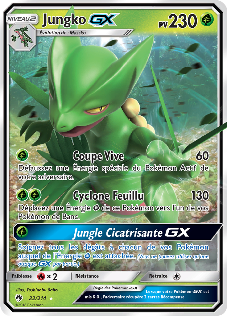 Jungko - SL Tonnerre Perdu - 022 - Holographique rare GX