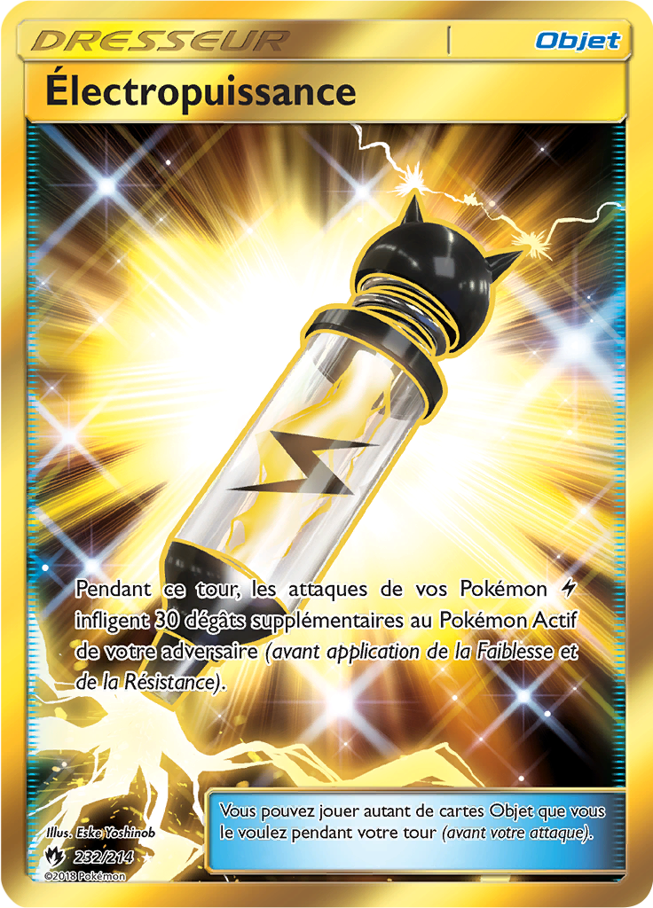 Électropuissance - SL Tonnerre Perdu - 232 - Trainer gold