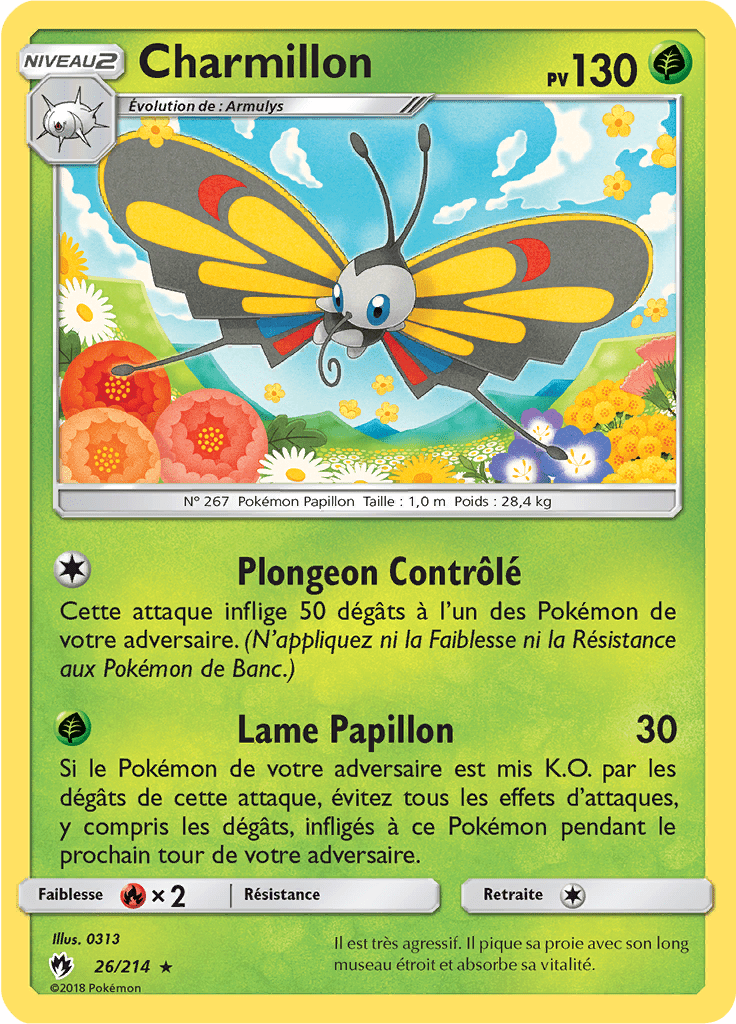 Charmillon - SL Tonnerre Perdu - 026 - Rare
