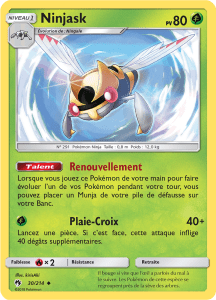 Ninjask - SL Tonnerre Perdu - 030 - Peu commune