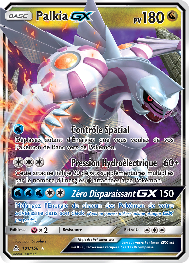 Palkia GX - SL Ultra-Prisme - 101 - GX Full Art