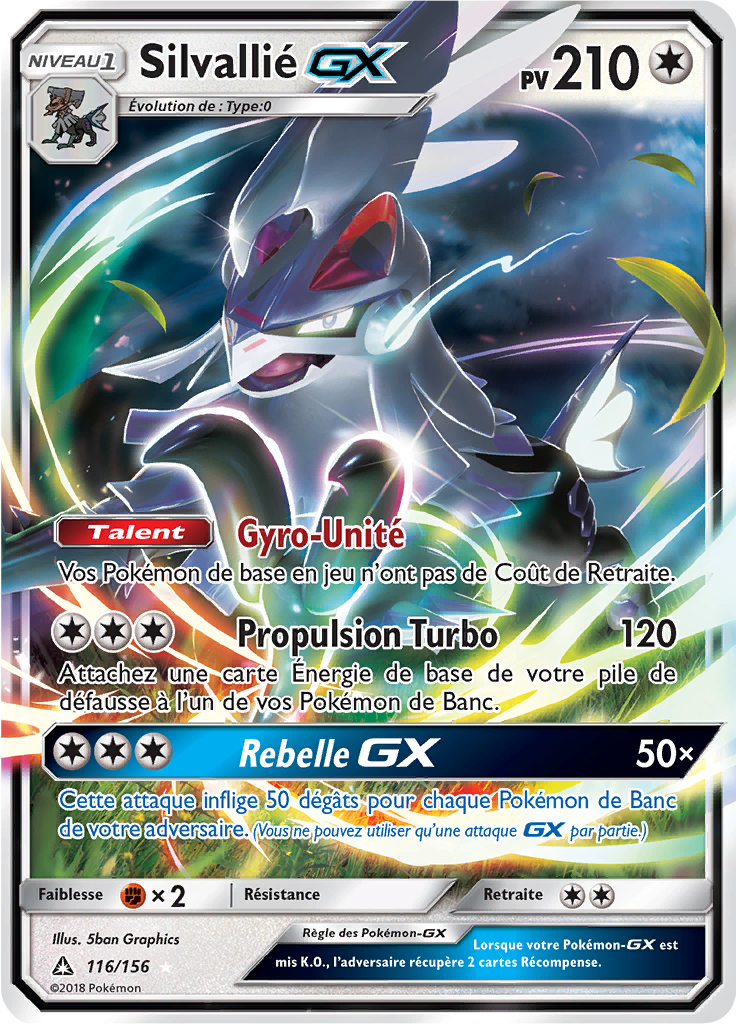 Silvallié GX - SL Ultra-Prisme - 116 - GX Full Art