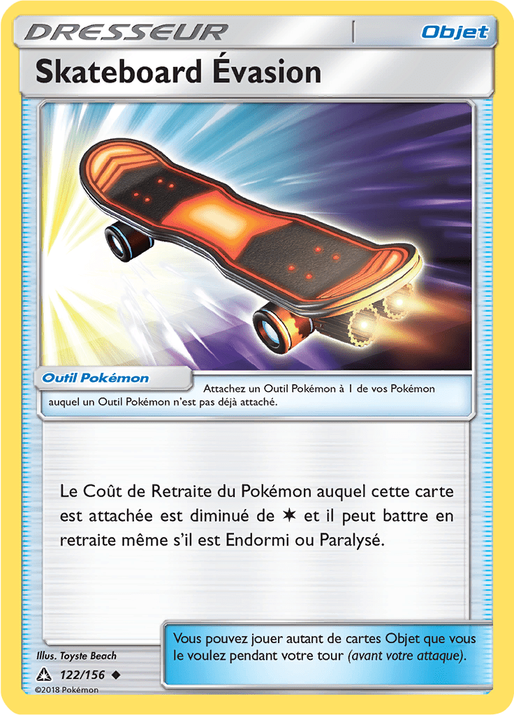 Skateboard Évasion - SL Ultra-Prisme - 122 - Peu commune
