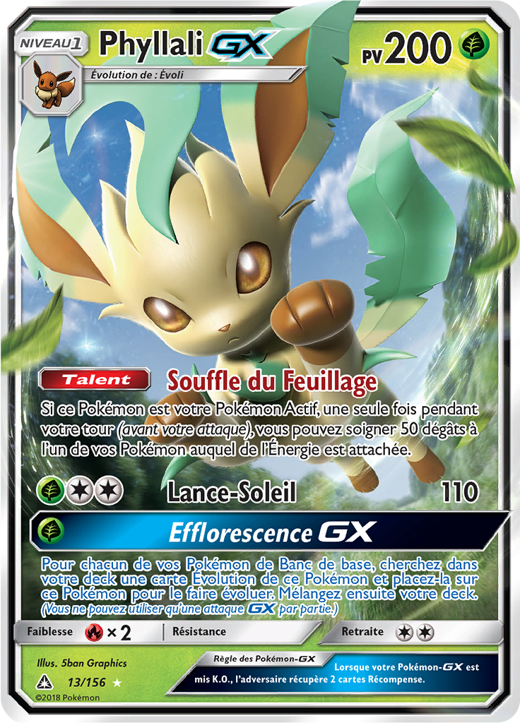 Phyllali GX - SL Ultra-Prisme - 013 - GX Full Art