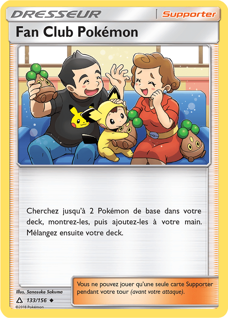 Fan Club Pokémon - SL Ultra-Prisme - 133 - Peu commune