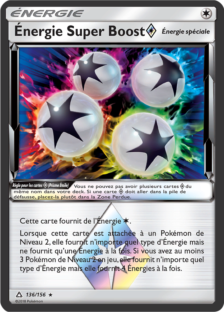 Énergie Super Boost - SL Ultra-Prisme - 136 - Prisme Étoile