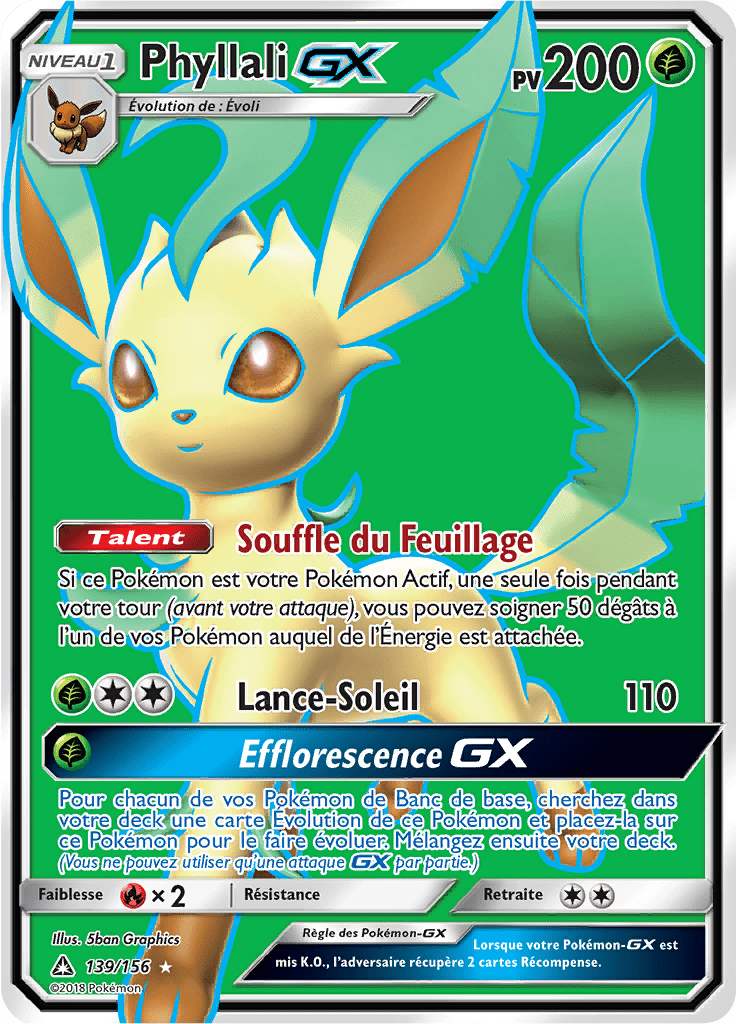 Phyllali GX - SL Ultra-Prisme - 139 - GX Full Art