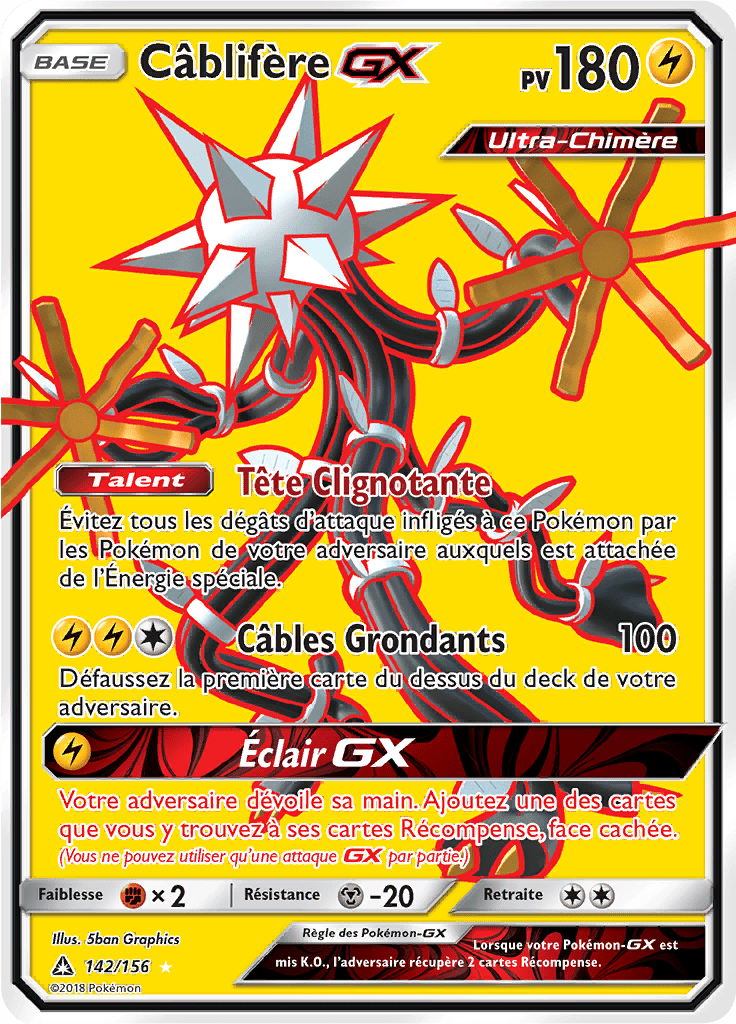 Câblifère GX - SL Ultra-Prisme - 142 - GX Full Art