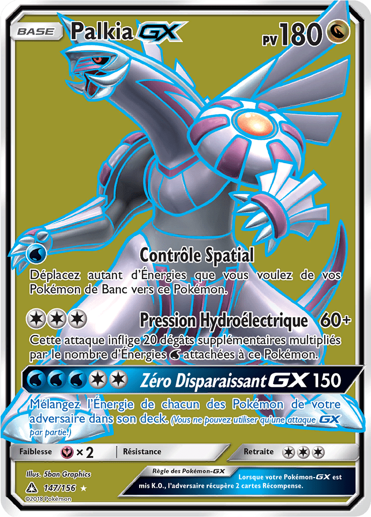 Palkia GX - SL Ultra-Prisme - 147 - GX Full Art
