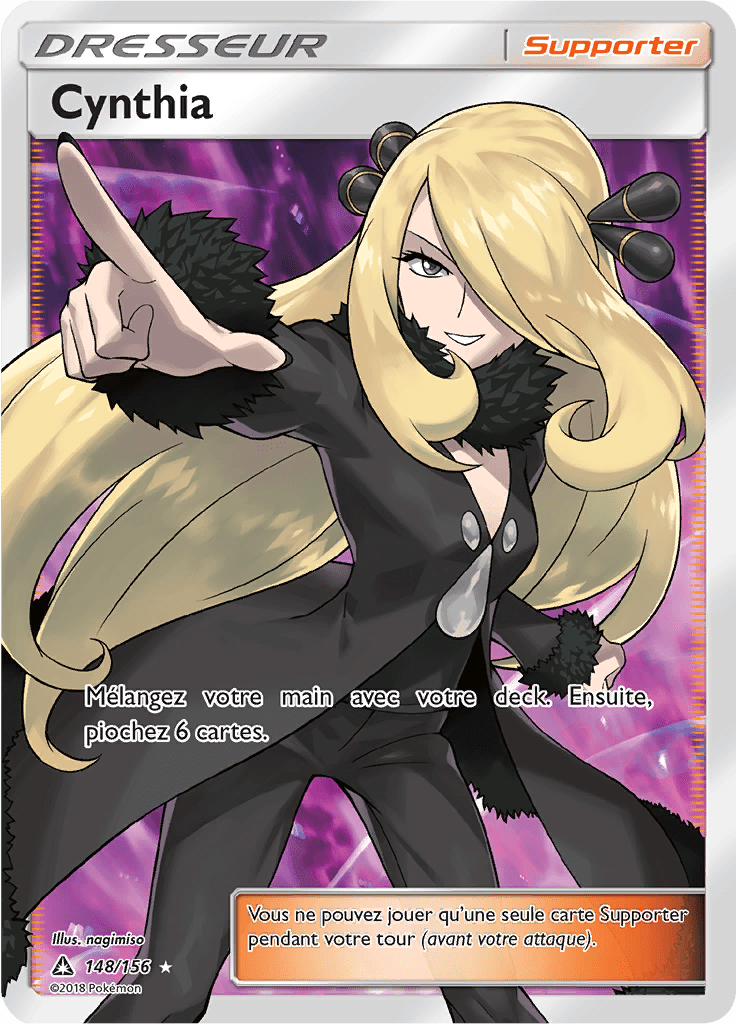 Cynthia - SL Ultra-Prisme - 148 - Trainer Full Art