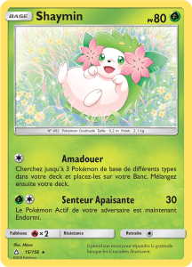 Shaymin - SL Ultra-Prisme - 015 - Holographique rare