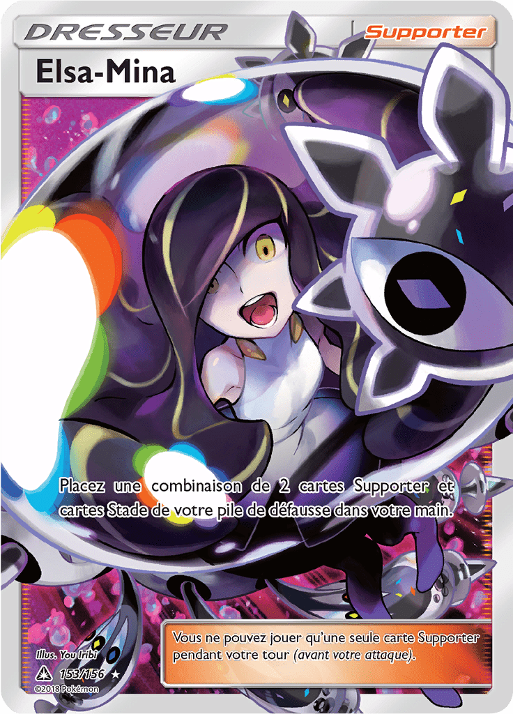 Elsa-Mina - SL Ultra-Prisme - 153 - Trainer Full Art