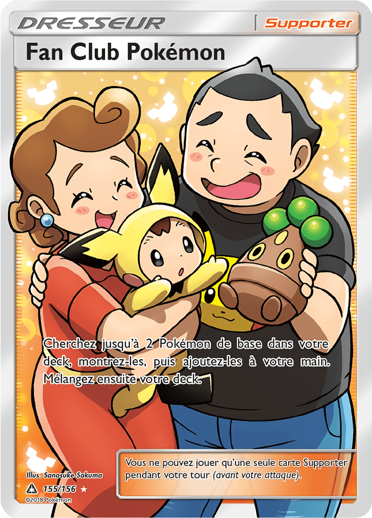 Fan Club Pokémon - SL Ultra-Prisme - 155 - Trainer Full Art