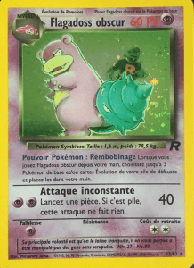 Flagadoss obscur - Team Rocket - 012 - Holographique