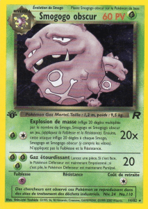 Smogogo obscur - Team Rocket - 014 - Holographique