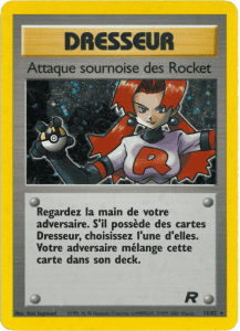 Attaque sournoise des Rocket - Team Rocket - 016 - Holographique