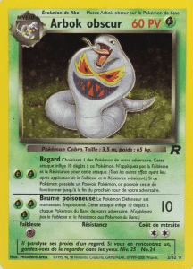 Arbok obscur - Team Rocket - 002 - Holographique