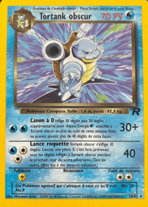 Tortank obscur - Team Rocket - 020 - Rare