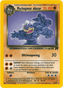 Mackogneur obscur - Team Rocket - 027 - Rare