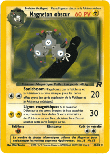 Magneton obscur - Team Rocket - 028 - Rare