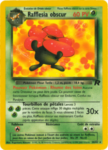 Rafflesia obscur - Team Rocket - 030 - Rare