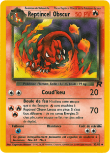 Reptincel Obscur - Team Rocket - 032 - Peu commune