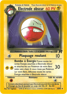 Electrode obscur - Team Rocket - 034 - Peu commune