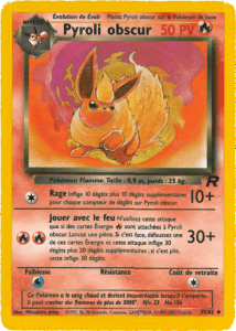 Pyroli obscur - Team Rocket - 035 - Peu commune